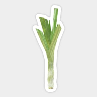 Leek Sticker